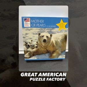 EUC Great American Puzzle Factory Mother Of Pearls By Carl Brenders Puzzle
